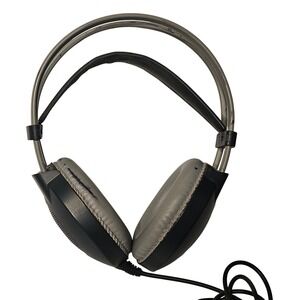 AKG‎ M 80 MkII Stereo Headphones Black Grey Wired Semi-Open Over-Ear Vintage